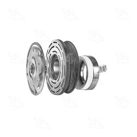Four Seasons Reman GM Harrison V5 Variable Displacement Clutch Assembly w/ Coil - 48664